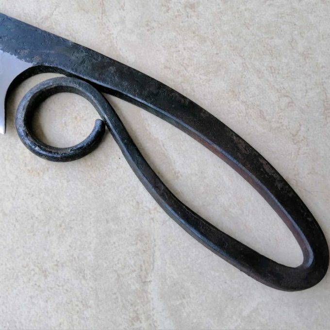 medieval knife handle