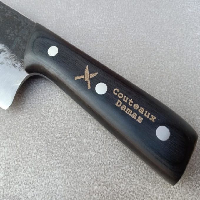 Poignée de couteau du chef Itamae forgé