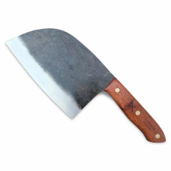 Gesmeed bushcraft Servisch mes van Damas Messen