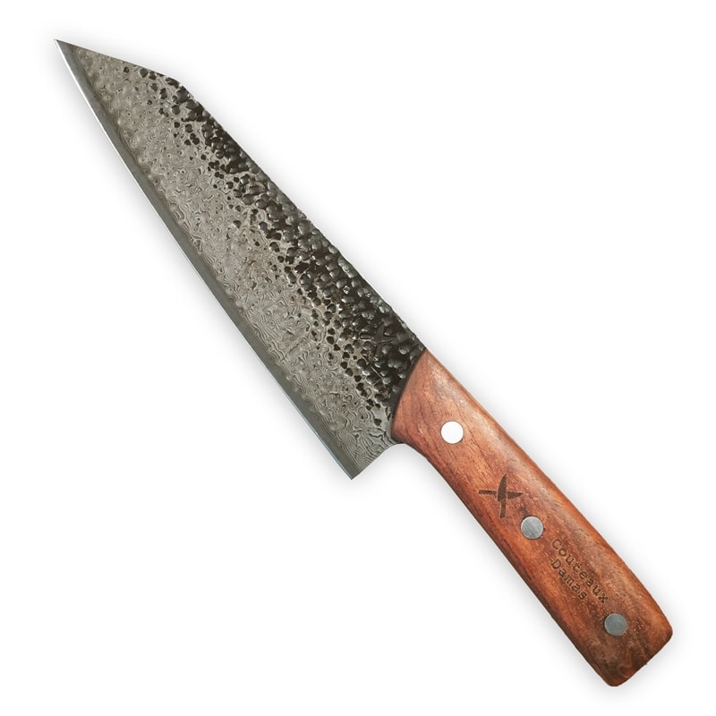 couteau kiritsuke damassé