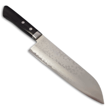 couteau santoku Sairyu noir de Masutani